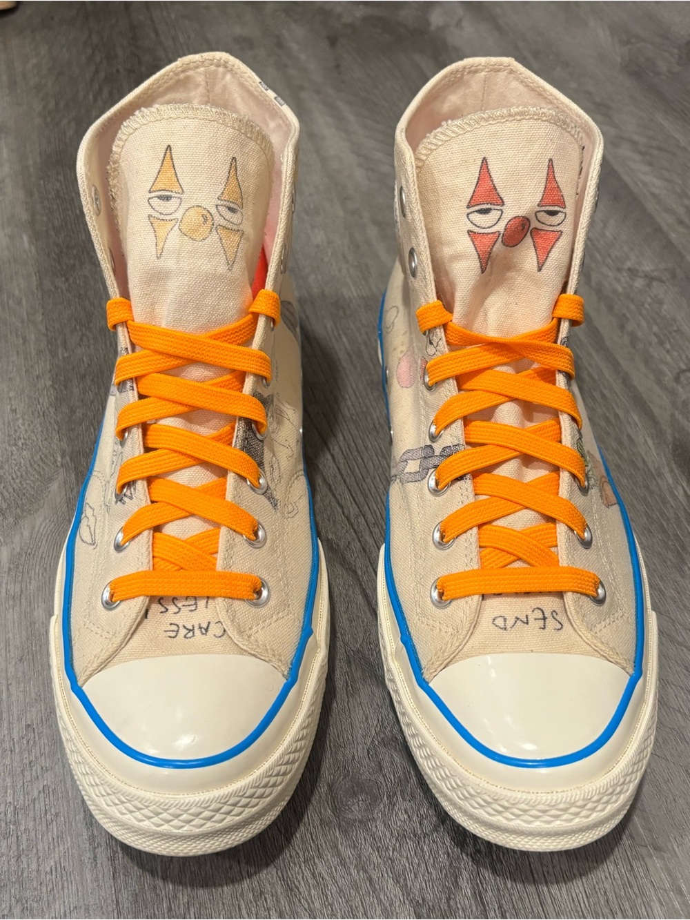 This is a Men’s size 10, Wyatt Navarro x Converse Chuck 70 High